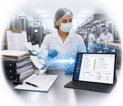 Control de procesos alimentarios; imagen incluida en el portafolio