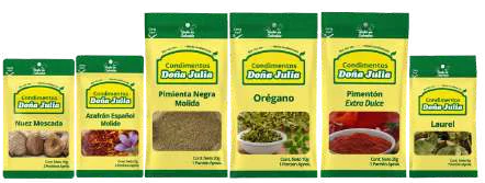 Condimentos Doña Julia: imagen del Portafolio 2026