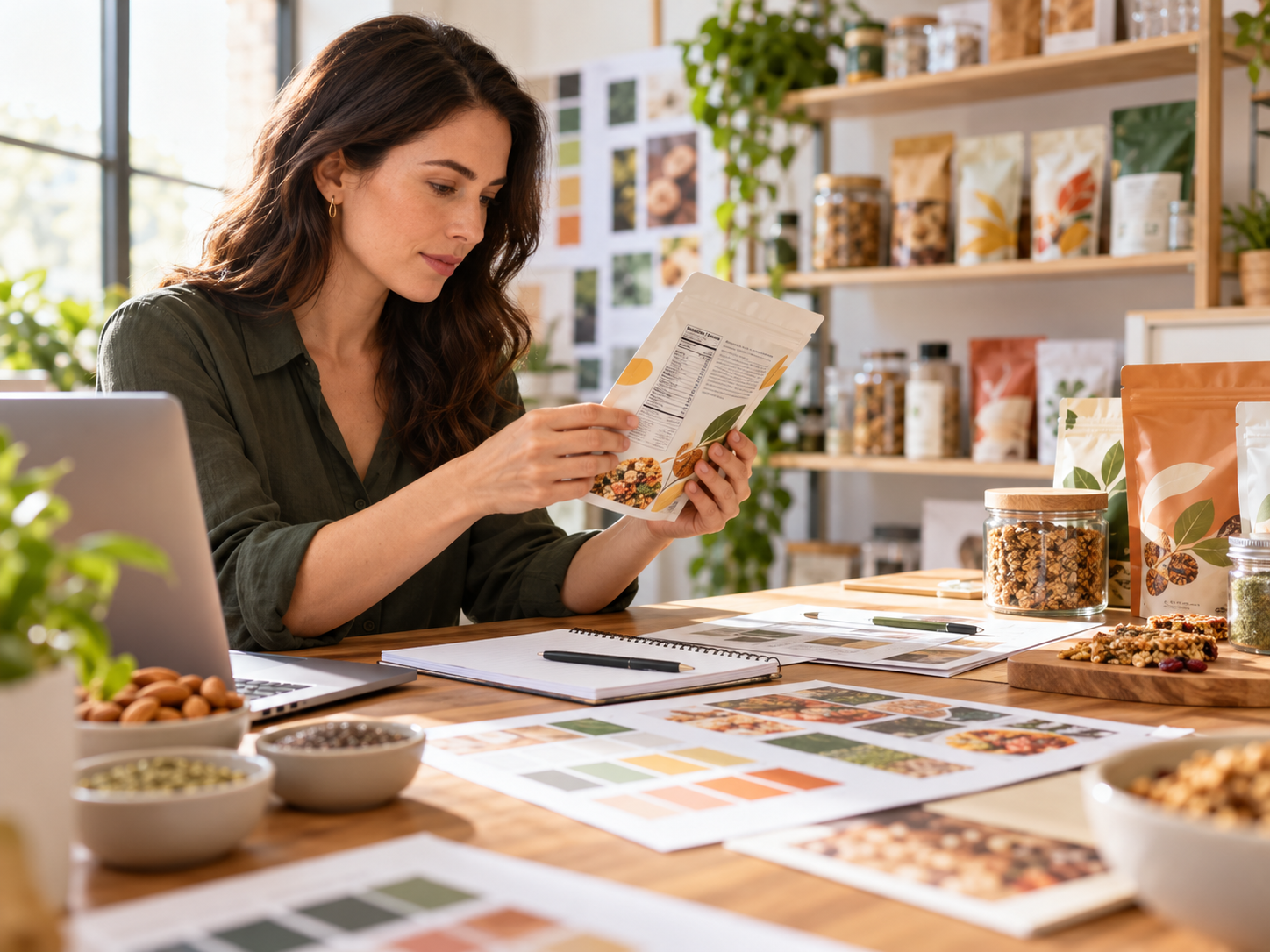 Diseño gráfico y etiquetado de productos alimentarios