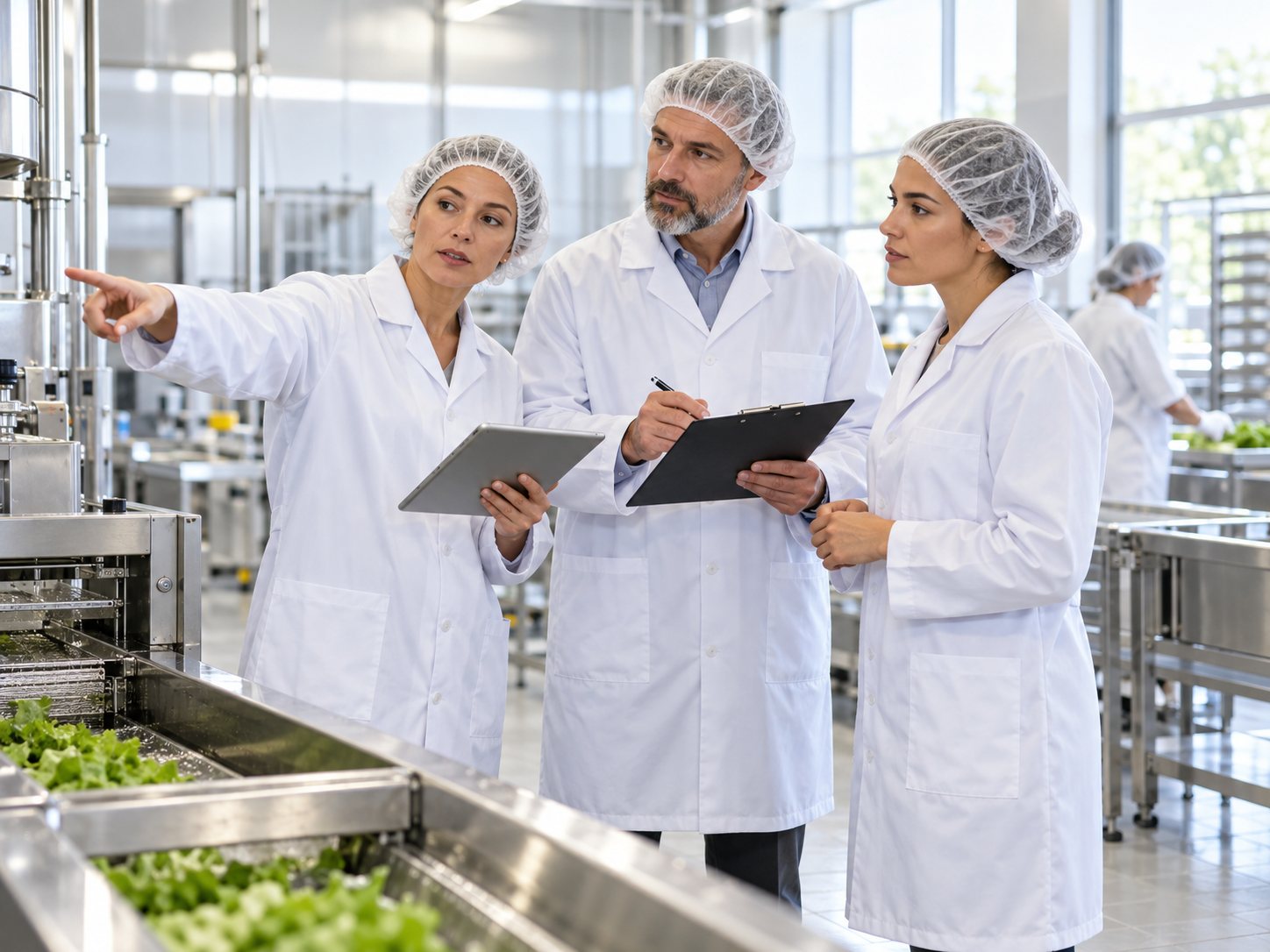 Cocina profesional para implementar programas de inocuidad