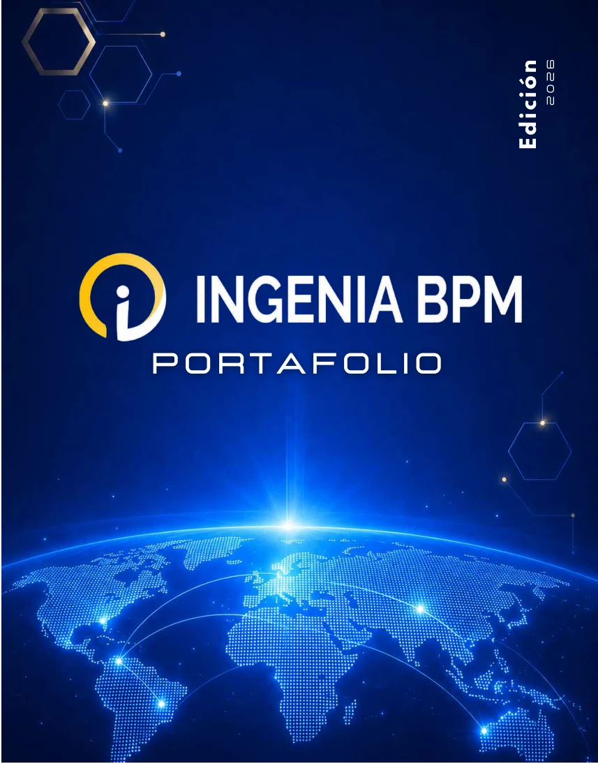 Portada del Portafolio INGENIA BPM, edición 2026